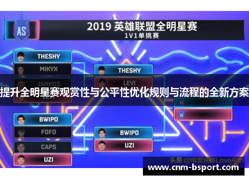 提升全明星赛观赏性与公平性优化规则与流程的全新方案 提升全明星赛观赏性与公平性优化规则与流程的全新方案