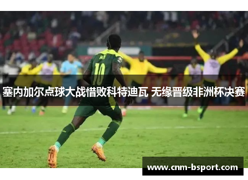 塞内加尔点球大战惜败科特迪瓦 无缘晋级非洲杯决赛 塞内加尔点球大战惜败科特迪瓦 无缘晋级非洲杯决赛