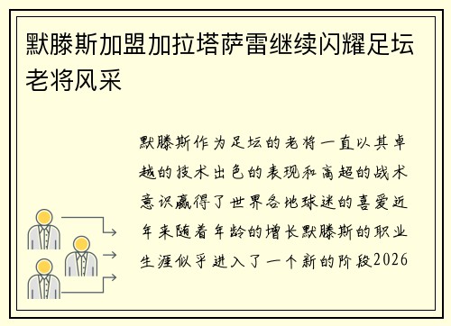 默滕斯加盟加拉塔萨雷继续闪耀足坛老将风采 默滕斯加盟加拉塔萨雷继续闪耀足坛老将风采